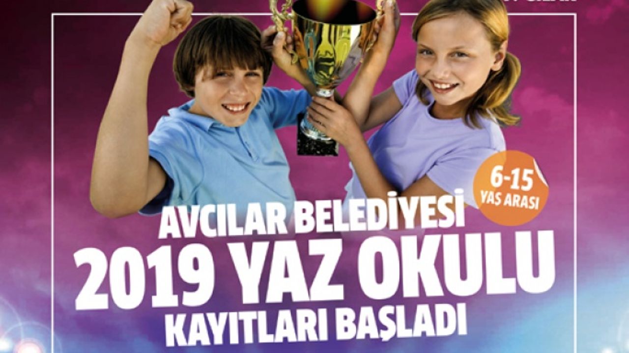 Avcılarlı çocuklar yazı dolu dolu geçirecek