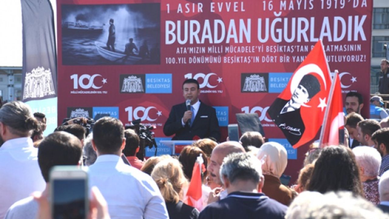 Beşiktaş'ta Bağımsızlığın 'İlk adım' yürüyüşü