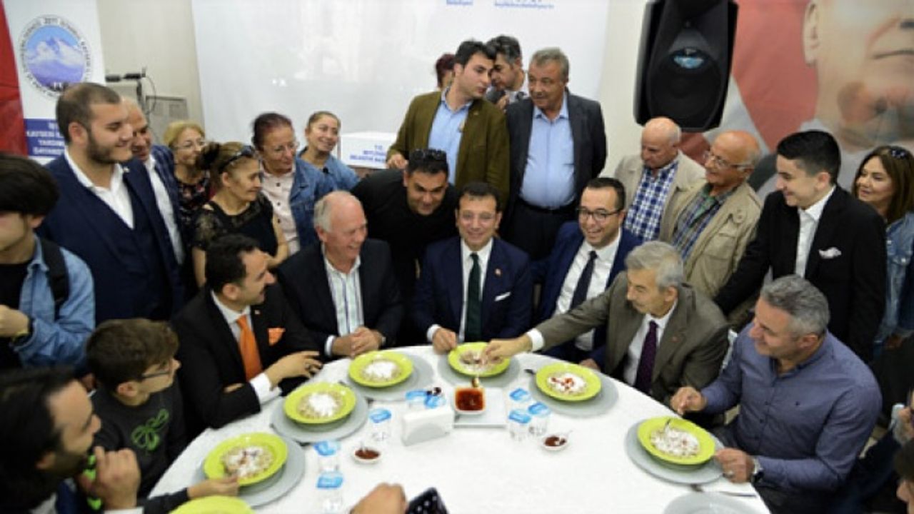 İmamoğlu Mantı Festivaline katıldı