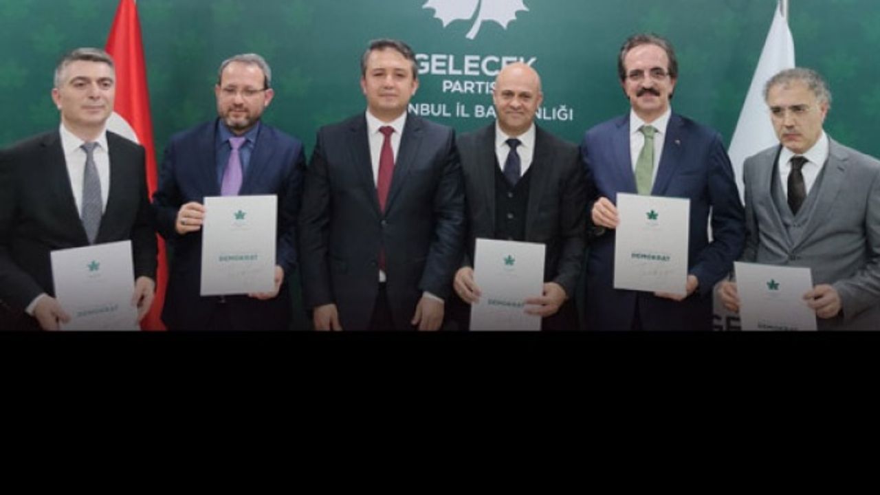 Gelecek'te beş ilçe başkanı belirlendi