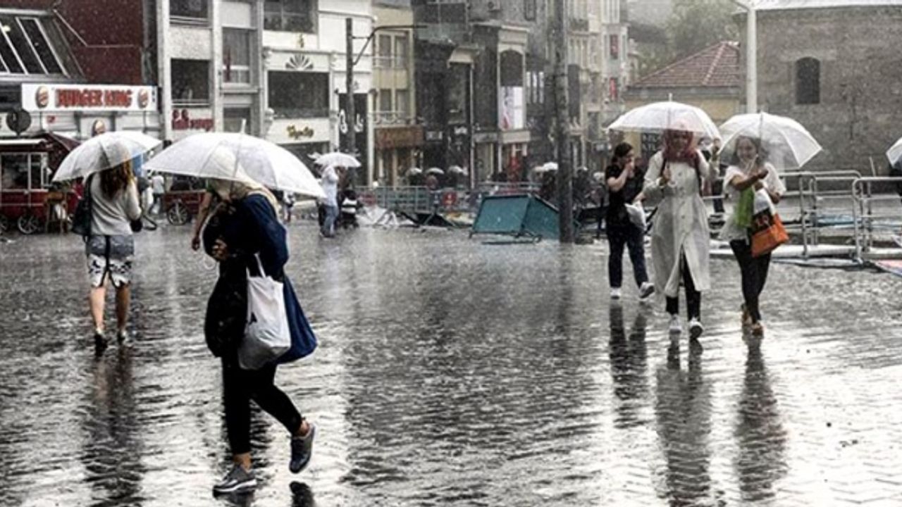 İstanbul için 'çok kuvvetli' yağış uyarısı