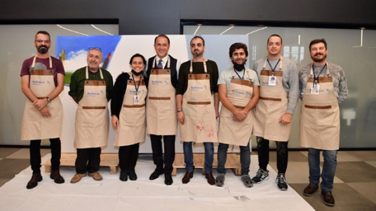 7.Beylikdüzü Resim Çalıştayı başladı
