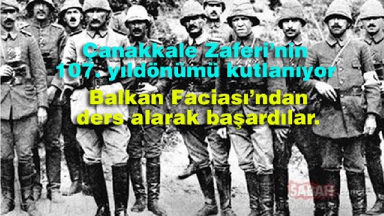 Çanakkale Zaferi, Milli Mücadele’nin Cumhuriyetin önsözüdür