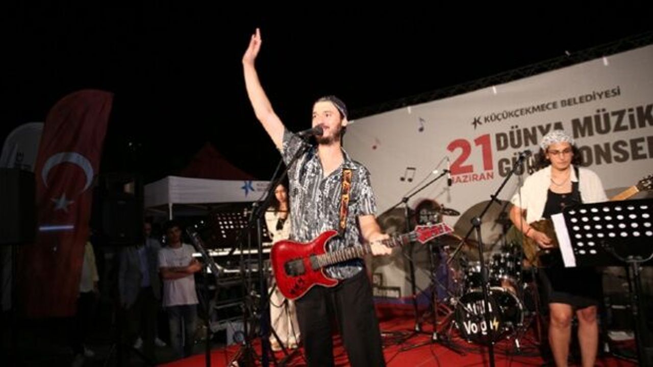 Dünya Müzik Günü'nde Küçükçekmece susmadı