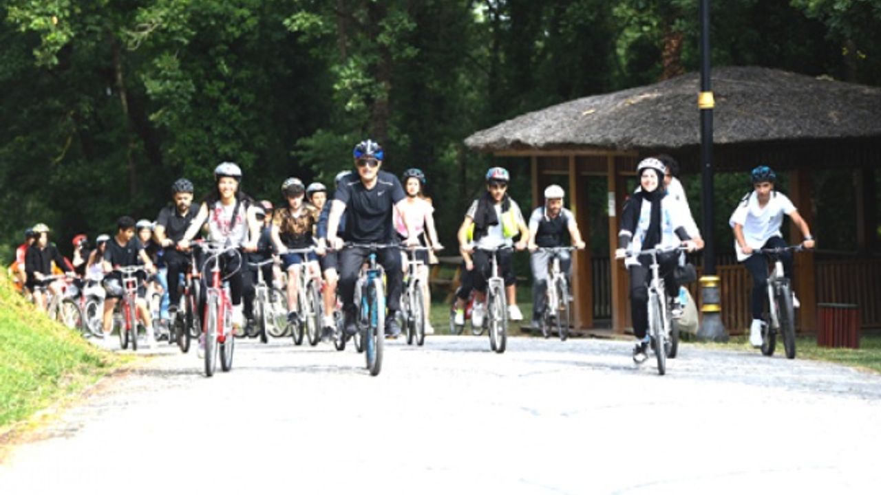 Esenyurtlu sporcular umuda pedal çevirdi