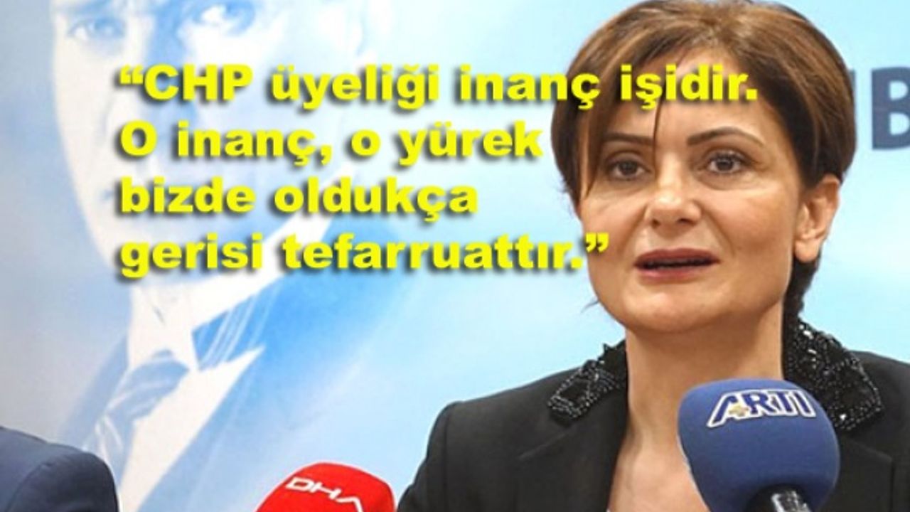 Kaftancıoğlu'nun siyasi parti üyeliği düşürüldü