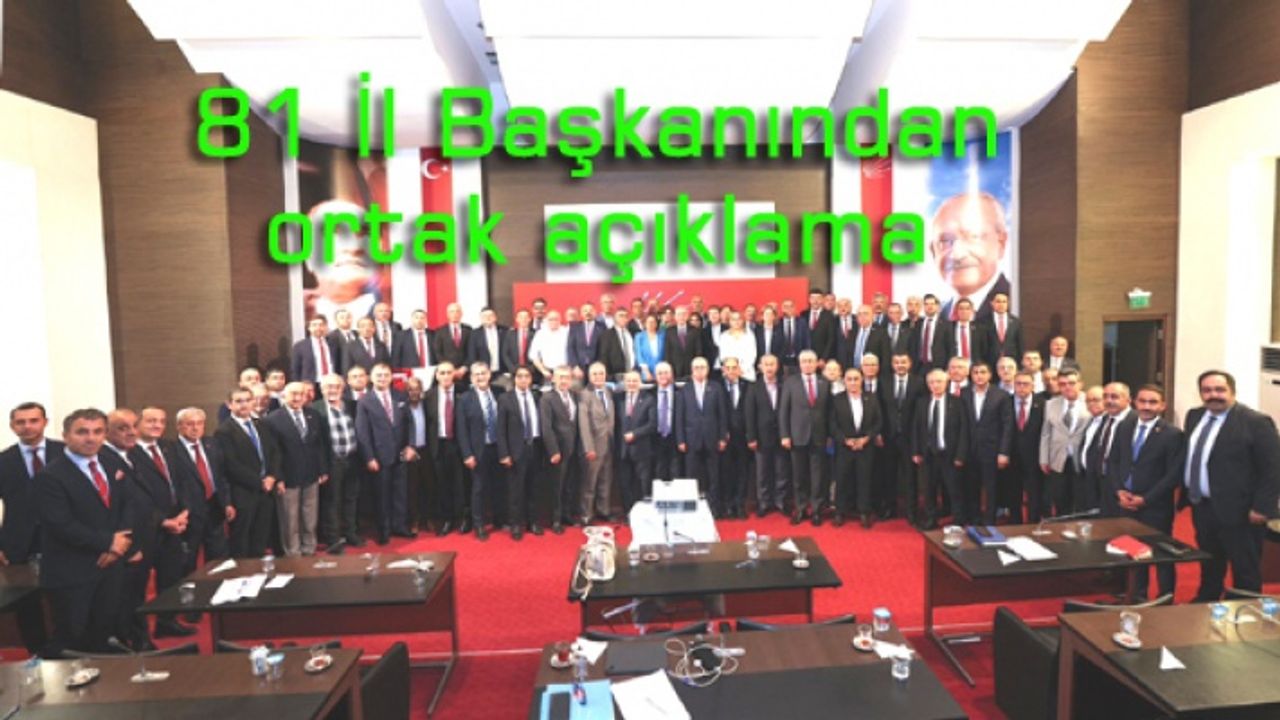 Genel Başkanımızın itibarsızlaştırılmasını tasvip etmiyoruz