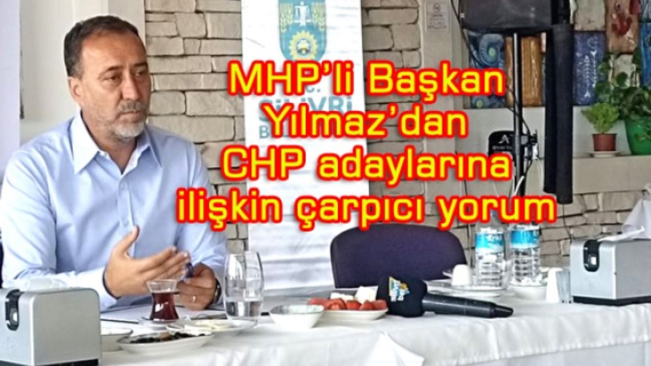 "Başkan adaylarını seçime 1 ay kala açıklarlar, umarım adaylarını seçime yetiştirirler!"