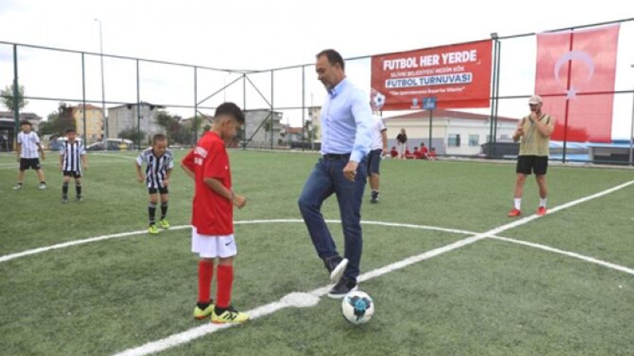 Silivri-Gümüşyaka Spor tesisleri açıldı