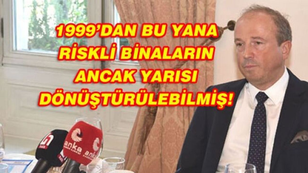 AVCILAR'DA 2 BİN RİSKLİ BİNA!