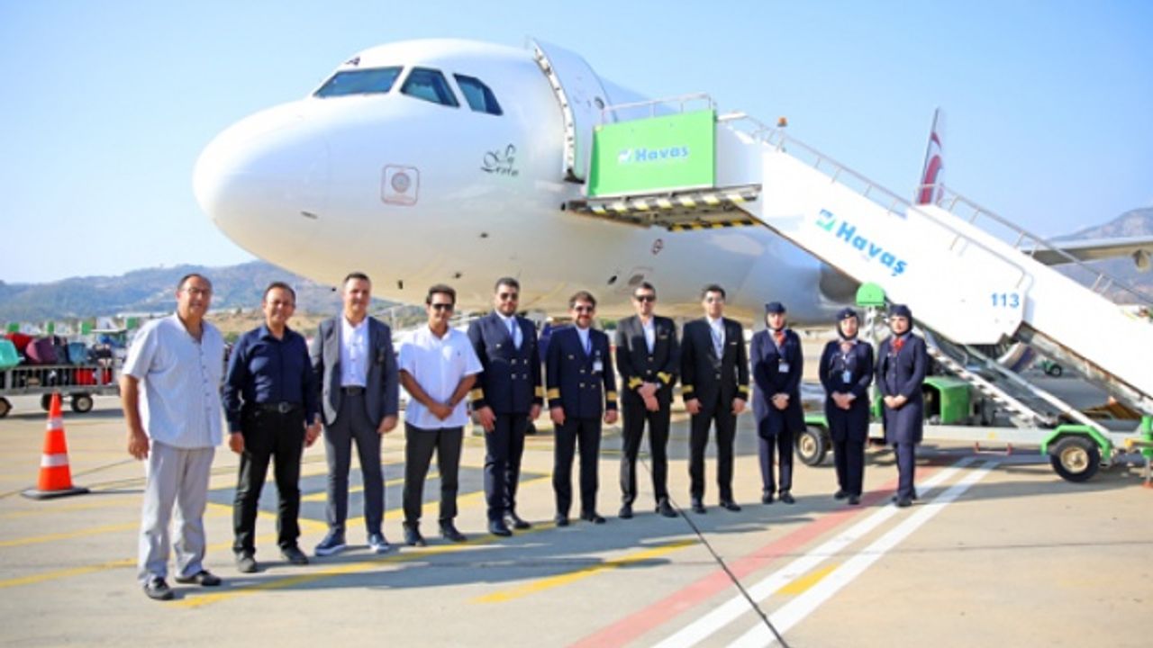 Taban Aırlınes'ten Alanya'ya ilk sefer