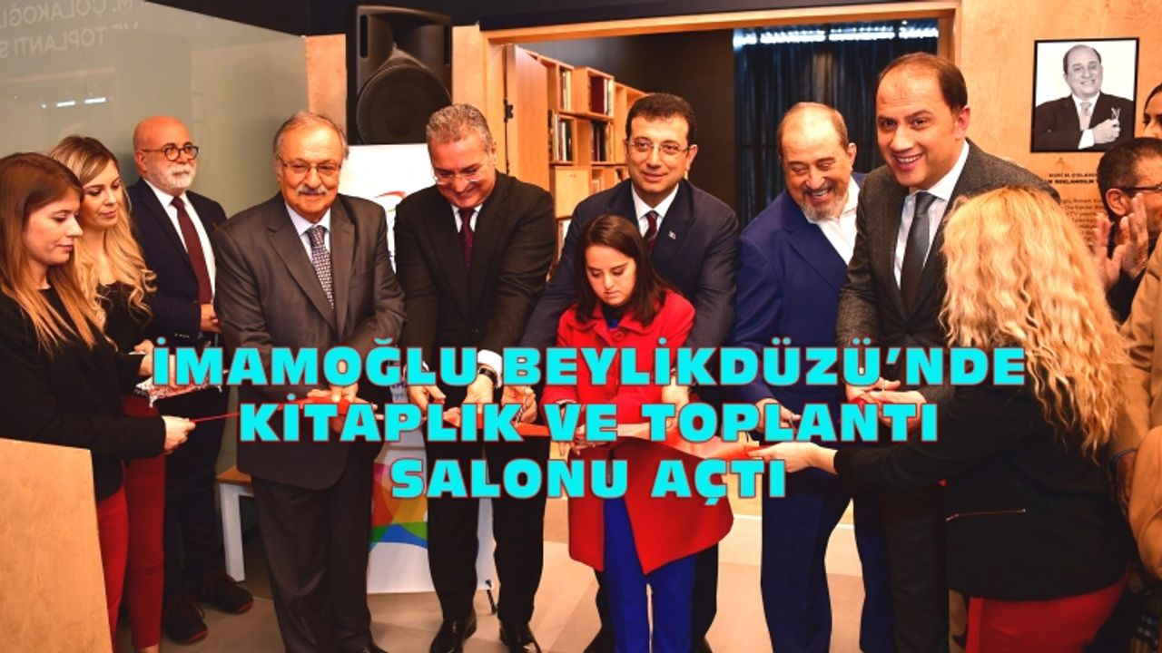  Nuri M.Çolakoğlu Kitaplığı ve Toplantı Salonu BAKSM'de açıldı 