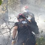 Silivri Ekipleri yangın sondürmeye destek veriyor