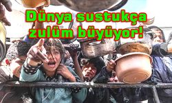 Gazze’de çocuklar açlıktan ölüyor!