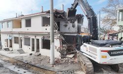 Gazitepe Köy Konağı yeniden yapılıyor