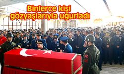 Şehit Yarbay Gökhan Korkmaz'a veda!