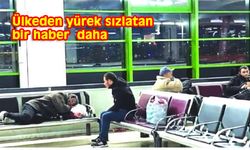 Otobüs terminaline sığındılar!