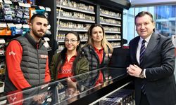 Balcıoğlu, vatandaşların yeni yılını kutladı