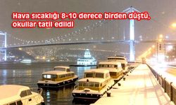 İSTANBUL BUZ KESTİ