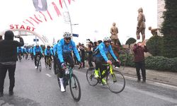 Büyükçekmeceli bisikletçiler Çanakkale yolunda