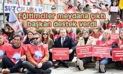 Okulda şiddete Silivri'de protesto