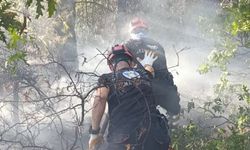 Silivri Ekipleri yangın sondürmeye destek veriyor