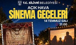 Silivri'de açık hava sinema günleri