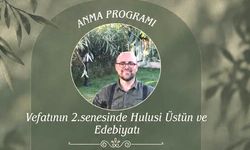 Hulusi Üstün anılacak