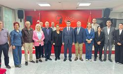 Kaymakam Eren'den CHP'ye ziyaret