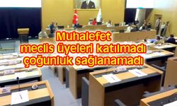 Tekirdağ Meclisi toplanamadı