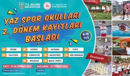 Silivri Spor Okullarında kayıtlar başladı