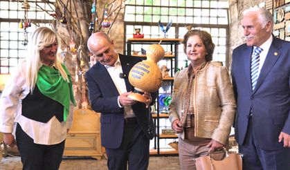 Kervansaray'da el emeği göz nuru eserler