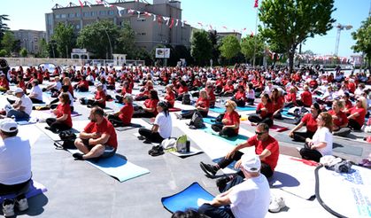 Pilates Haftası renkli görüntülerle başladı