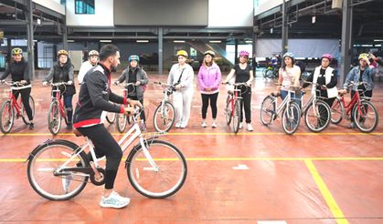 Beylikdüzü'nde pedallar kadınlar için dönüyor