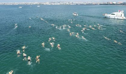 6. Büyükçekmece Yüzme Yarışması nefesleri kesti