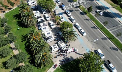 Maltepe sahilindeki karavanlar kaldırıldı