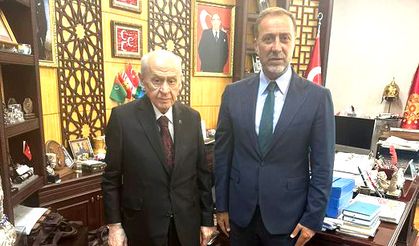 Yılmaz’dan Bahçeli’ye ziyaret