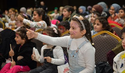 Esenyurtlu çocuklar doyasıya eğlendi