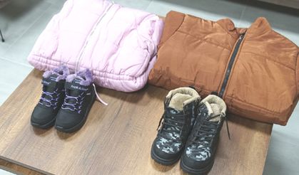 Silivri'de 600 çocuğa mont ve bot desteği