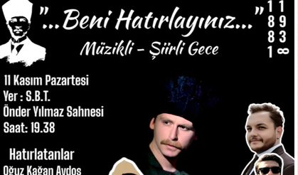 Silivri’de Atatürk için anlamlı gösteri