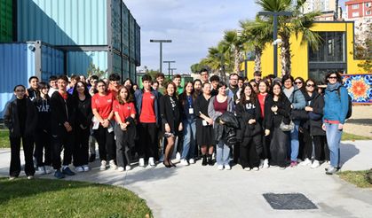 Erasmus öğrencileri Aziz Sancar Bilim Merkezi'nde