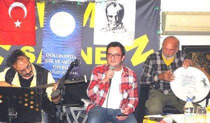 Dolunay dostlarından sazlı sözlü  ‘barış’ dileği