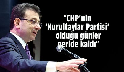 İmamoğlu 'Kurultay tartışmalarına' noktayı koydu