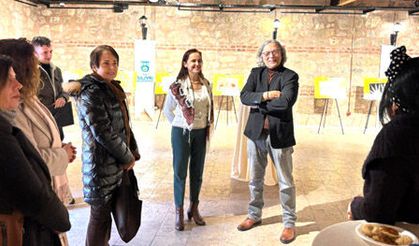 'Kadına Yönelik şiddete hayır' sergisi