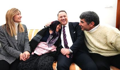 Çalık'tan komşulara ramazan ziyareti