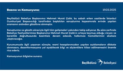 Beylikdüzü Belediyesi'nden açıklama