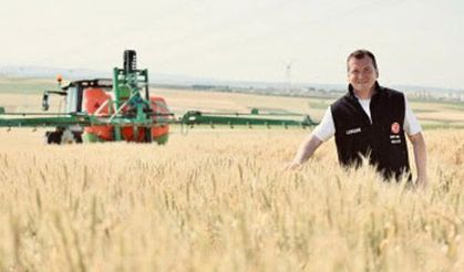 Silivri'de 1600 dönüm buğday ekimi