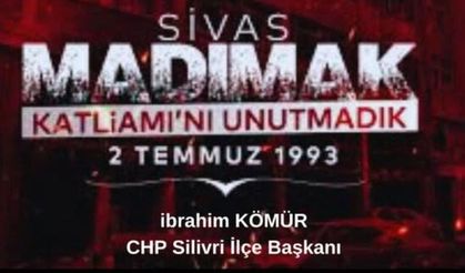 Kömür’den Madımak Katliamı açıklaması