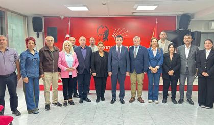 CHP Silivri Kaymakam Eren'i ağırladı