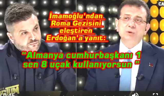 İmamoğlu: İsrafın daniskasını anlatırım saatlerce